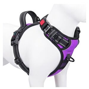 Phoepet No Pull Dog Harness for small dog‎ reflective Adjustable Vest Size Small